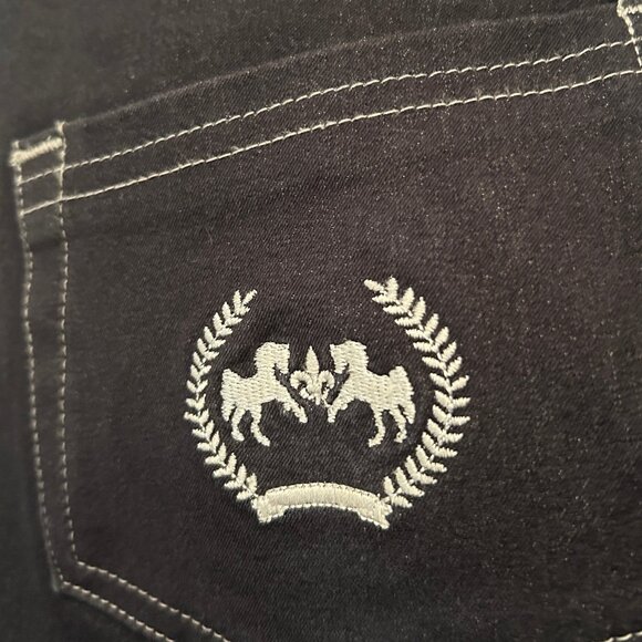 Equine Couture Bobbi Breeches, jeans styling, sz S-M/32 - Picture 12 of 15